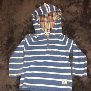Toddler boy Tailor vintage sweater with hood